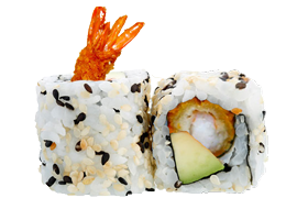 CALIFORNIA TEMPURA CREVETTE AVOCAT X6