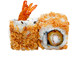 CALIFORNIA CROUSTILLANT TEMPURA CREVETTES X6