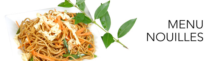 MENU NOUILLES