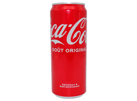 COCA COLA/COCA ZERO 33CL EN CANNETTE