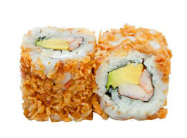 CROUSTI ROLL CREVETTE AVOCAT X6