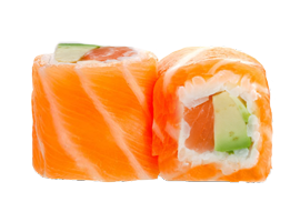 SAUMON ROLL SAUMON AVOCAT X6
