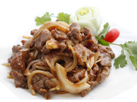 BOEUF SAUTE AUX OIGNONS