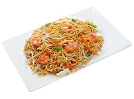NOUILLES SAUTEES CREVETTES