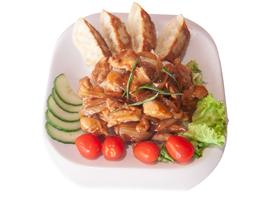 POULET SAUTE AU RIZ NATURE