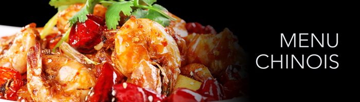 MENU CHINOIS