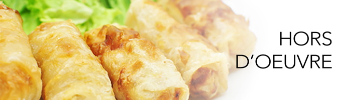 HORS D'OEUVRE