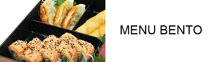 MENU BENTO