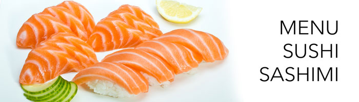 MENU SUSHI SASHIMI