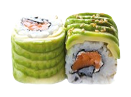 AVOCAT ROLL SAUMON CHEESE X8
