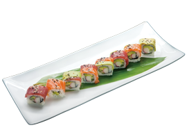 CALIFORNIA COULEUR SAUMON CONCOMBRE AVOCAT X8