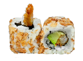 CROUSTI ROLL TEMPURA CREVETTE AVOCAT X8