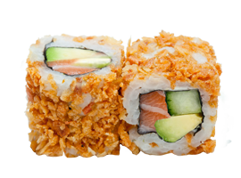 CROUSTI ROLL SAUMON CHEESE CONCOMBRE X8