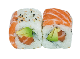 LAS VEGAS ROLL SAUMON AVOCAT X8